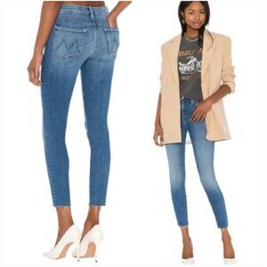 MOTHER Blue Skinny Jeans
